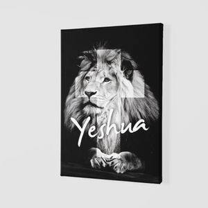 Quadro Placa Decorativa - Yeshua Leão - 30x45cm