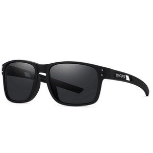Óculos Esportivos Ultra Leve Moldura Confortável Tr-90 Lente Polarizada Uv400 Preto