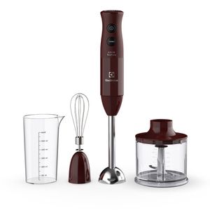 Mixer 3 Em 1 Electrolux Vermelho 600W Com Haste Em Inox E Tecnologia Truflow Power System EIB21