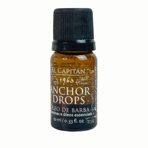 Óleo De Barba Anchor Drops 10ml El Capitán