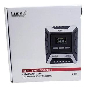 Controlador De Carga Placa Solar Mppt 50a - 12-24-48v Lucky