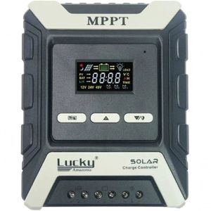 Controlador De Carga Placa Solar Mppt 40a - 12-24-48v Lucky