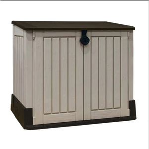 Depósito Externo Store It Out Midi Shed Bege E Marron