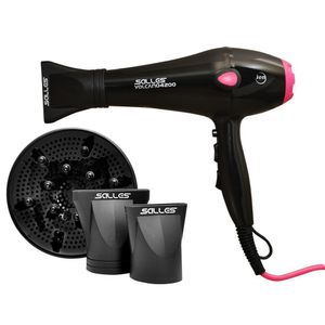 Secador De Cabelo Volcano 4200 Salles Profissional Rosa