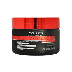 Máscara Red Vermelho Matizadora Salles Profissional 250g