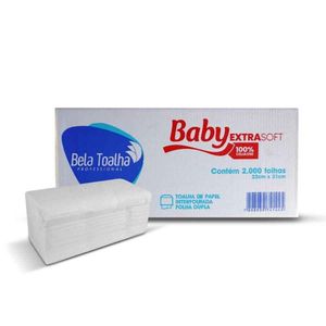 Papel Interfolha 100% 2d 22x21 Baby C/2000