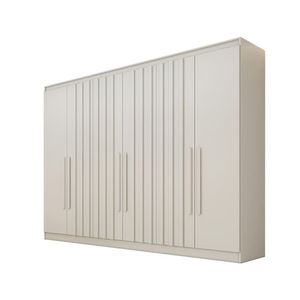 Guarda-roupa Europa Mademarques Sicilia 2 Portas E 4 Gavetas Off White