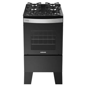 Fogão Itatiaia 4 Bocas Itaglass Plus Acendimento Automático Preto Bivolt