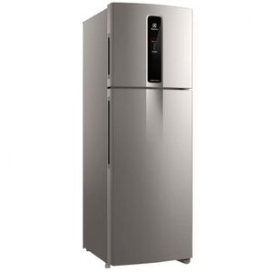 Geladeira Electrolux Inverter Frost Free IF43S Duplex 390L Inox 220V