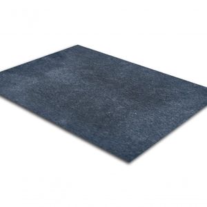 Tapete Carpete Simples Aveludado 2,00x3,00 Borda Sem Costura Grafite