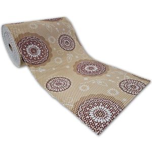 Tapete Passadeira Emborrachada Pvc Antiderrapante 0,44x4,00m Mandala