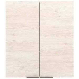 Armário Aéreo Bartira Cristal Mdp 15mm Com 2 Portas E 2 Prat Freixo