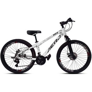 Bicicleta Aro 26 Com Câmbio Traseiro Shimano Rbx Branco-preto