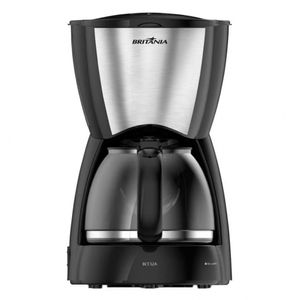 Cafeteira Elétrica Britânia BCF32A 30 Xícaras Preto E Inox 220V
