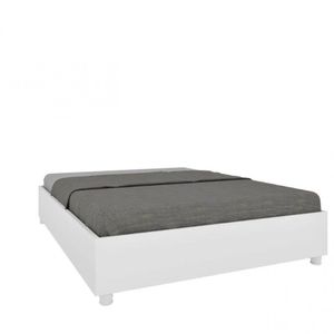 Cama Box Casal Monaco Tcil Móveis Branco