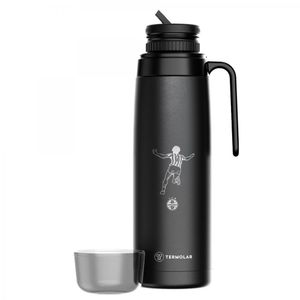 Garrafa Térmica 100% Inox R-evolution 1l Termolar + Grêmio Mundial