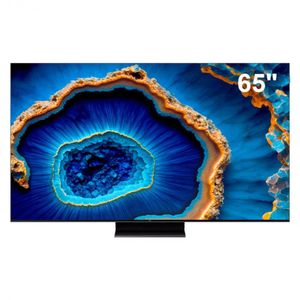 Smart TV 65 QLED 4K TCL Mini LED 65C755 com Processador AIPQ Preto Bivolt