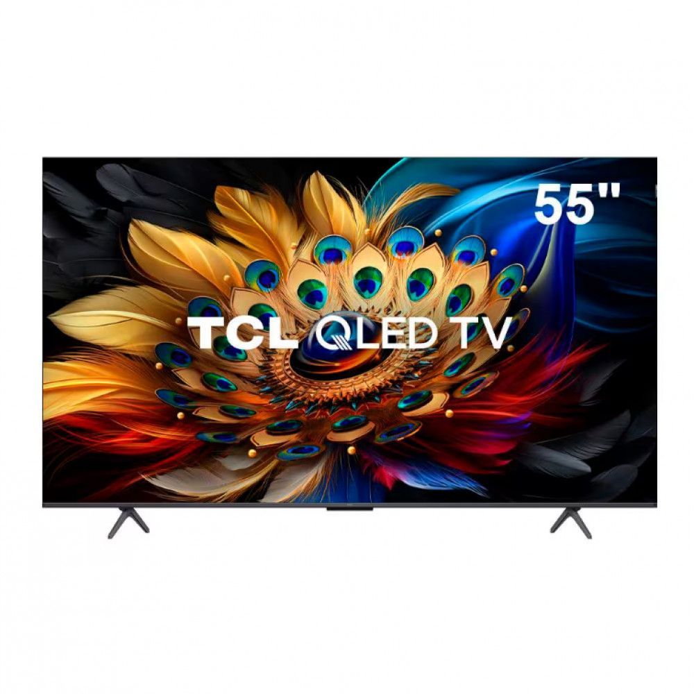 Smart TV 55\" QLED 4K TCL 55C655 com Processador AIPQ, Google Preto Bivolt é boa?