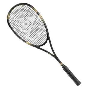 Raquete De Squash Sonic Core Iconic 130 Nh Dunlop Preto-dourado