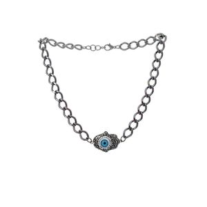 Choker Olho Grego Brilhante