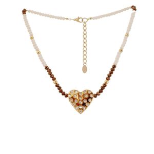 Choker Coração Brilhante