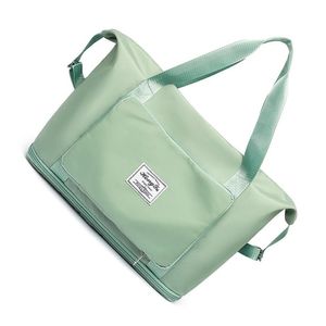 Bolsa Mala De Viagem Saco Dobrável à Prova D\'água De Grande Capacidade Impermeável verde