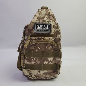 Pochete Shoulder Bag Cartucheira Necessaire Tiracolo Transversal Militar deserto