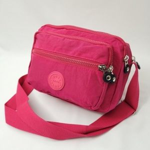 Bolsa Feminina Transversal Crossbody Porta Celular Unissex Alça Lateral Carteiro Sport rosa