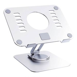 Suporte Para Tablet Acrílico E Alumínio Ajustável 360º Giratório