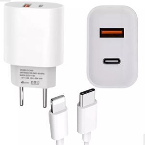 Carregador Ultra Rápido Turbo 9.1a Kit Carregador Tipo C 40w