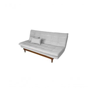 Sofá Cama Dubai Linho Espuma D33 Gelo 185