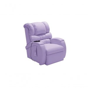 Cadeira Poltrona Reclinável Imperial Motorizada Corano Gravidade Zero Império Lilás