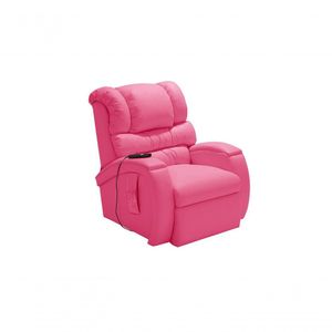 Cadeira Poltrona Reclinável Imperial Motorizada Corano Gravidade Zero Império Pink