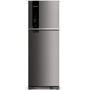 Geladeira Brastemp Frost Free Duplex 375 Litros Inox Com Espaço Adapt BRM45JK