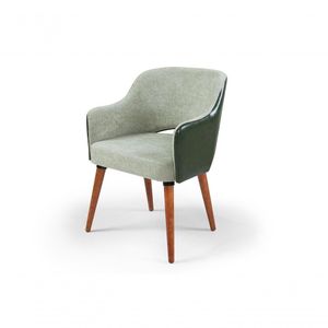 Poltrona Cadeira Malbec Boucle Decorativa Sala De Estar Império Verde