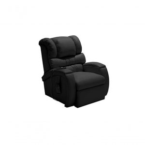 Poltrona Cadeira Reclinável Imperial Motorizada Corano Com Lift Império Preto