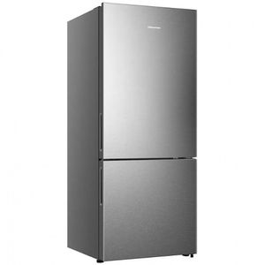 Geladeira Hisense Botton RB-52W Frost Free 397 Litros Inox 110V