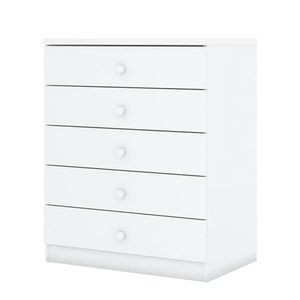 Cômoda Infantil Pique-esconde Branco - Henn
