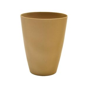 Copo Fibra De Bambu E Pp Lines Marrom 450ml Lyor