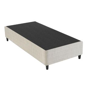 Base Box Sommier Solteirão 96x203 Columbus Inducol Cr35245b Bege Bege