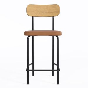 Banco Alto Student Preto-caramelo - Overseas