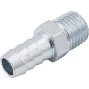 Espigão Fixo Macho Para Mangueira 3-8 Rosca 1-4 Npt Aço Zi