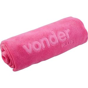 Toalha 40x60cm 400gsm Microfibra Rosa Vonder Plus