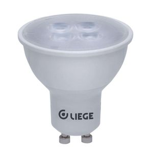 Lâmpada Led Dicróica 4,9w Gu10 3000k Amarela Bivolt Liege