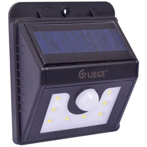 Luminária Led Solar Parede 1,6w 40lm Liege