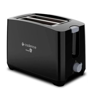 Torradeira Preta Croc! Cadence 127V