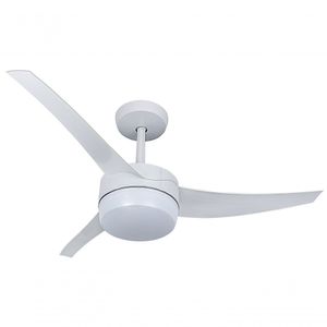 Ventilador De Teto Venti-delta Lunik 3 Com 3 Pás Branco 127V