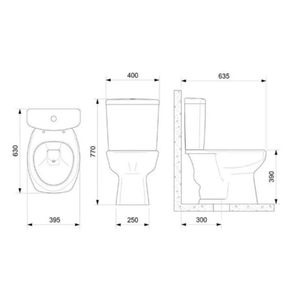 Incepa Kit Vaso-cx Acopl-acessorios Thema Preto