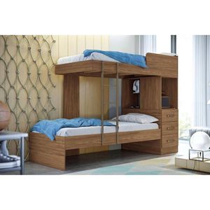 Beliche Havana Plus C/ 3 Gavetas Jatoba - Santos Andirá