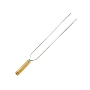 Espeto Duplo Inox Manual Lobo Churrasqueiras Tamanho 85
